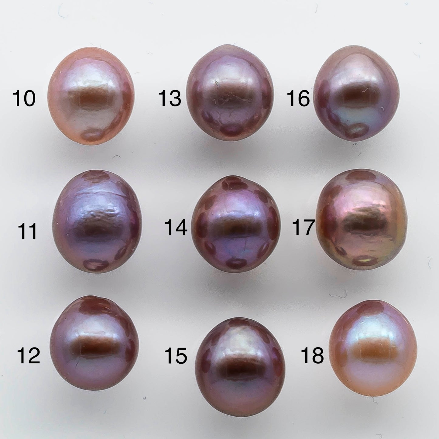 11-12mm Single Edison Pearl Undrilled Loose Piece with Extremely Nice Luster in Natural Color Freshwater Pearl Drops, SKU # 1936EP