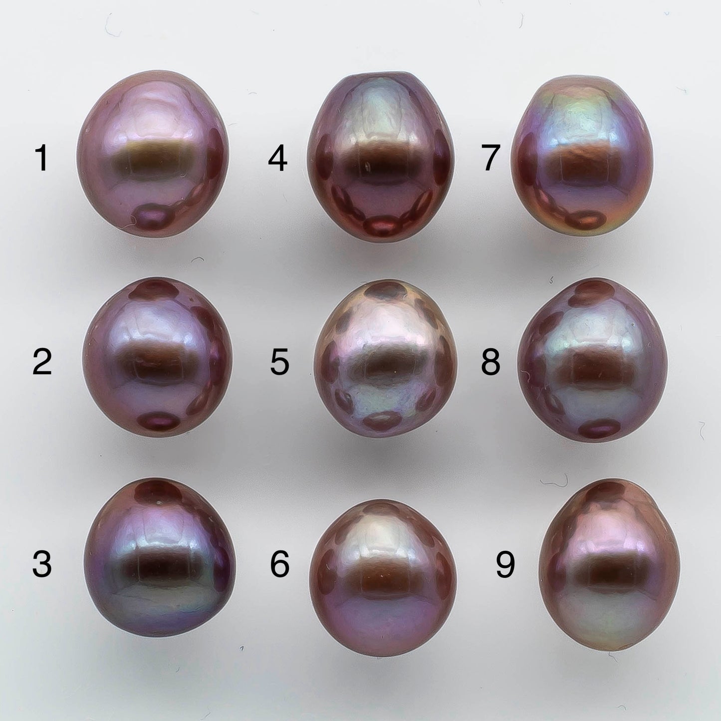 11-12mm Single Edison Pearl Undrilled Loose Piece with Extremely Nice Luster in Natural Color Freshwater Pearl Drops, SKU # 1936EP