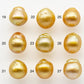 11-12mm South Sea Pearl, Gold Drop Single Piece Nondrilled with High Luster and Minor Blemishes for Jewelry Making, SKU # 1996GS