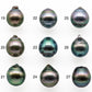 11-12mm Undrilled Tahitian Pearl Drop Shape Single Piece Loose in Natural Color and High Luster, SKU # 1999TH