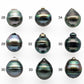 11-12mm Tahitian Pearl Drop with Nice Luster and Natural Color with Minor Blemishes, Loose Single Piece Undrilled, SKU # 2001TH