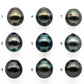 12-13mm Tahitian Pearl Drop with High Luster and Natural Color with Minor Blemishes, Loose Single Piece Undrilled, SKU # 2006TH