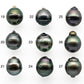 12-13mm Tahitian Pearl Drop with High Luster and Natural Color with Minor Blemishes, Loose Single Piece Undrilled, SKU #2008TH