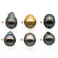 13-14mm Tahitian Pearl Baroque Drops in Natural Color and High Luster, Undrilled Loose Single Piece, SKU #2010TH