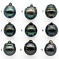 13-14mm Tahitian Pearl Drop with High Luster and Natural Color with Minor Blemishes, Loose Single Piece Undrilled, SKU # 2013TH