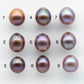 10-11mm Single Edison Pearl Undrilled Loose Piece with Extremely Nice Luster in Natural Color Freshwater Pearl Drops, SKU # 1925EP