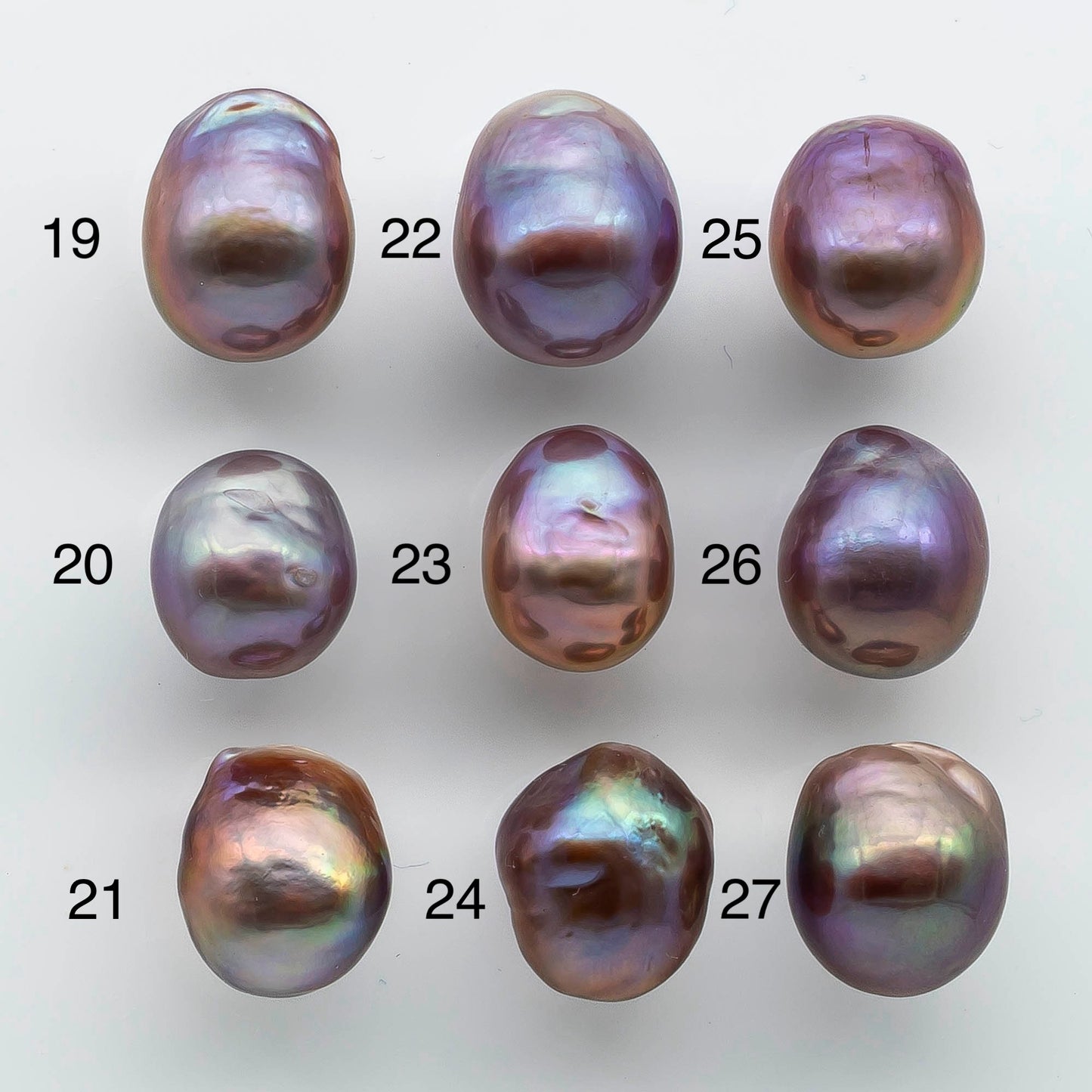 11-12mm Single Edison Pearl Undrilled Loose Piece with Extremely Nice Luster in Natural Color Freshwater Pearl Drops, SKU # 1930EP