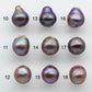 13-14mm Single Edison Pearl Undrilled Loose Piece with Extremely Nice Luster in Natural Color Freshwater Pearl Drops, SKU # 1941EP