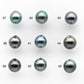 8-9mm High Quality Tahitian Pearl in Natural Color and Very Nice Luster, Single Piece Loose Undrilled for Making Jewelry SKU # 2042TH