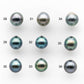 8-9mm High Quality Tahitian Pearl in Natural Color and Very Nice Luster, Single Piece Loose Undrilled for Making Jewelry SKU # 2042TH