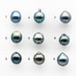 8-9mm Tahitian Pearl Drop with High Luster and Natural Color with Minor Blemishes, Loose Single Piece Undrilled, SKU # 2045TH