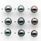 9-10mm Undrilled Drop Tahitian Pearl in High Luster and Natural Color with Minor Blemishes, Loose Single Piece, SKU # 2053TH