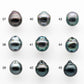 8-9mm Undrilled Drop Tahitian Pearl in High Luster and Natural Color with Minor Blemishes, Loose Single Piece, SKU # 2047TH