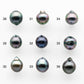 8-9mm Undrilled Drop Tahitian Pearl in High Luster and Natural Color with Minor Blemishes, Loose Single Piece, SKU # 2047TH