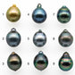 11-12mm Undrilled Tahitian Pearl Drop Shape Single Piece Loose in Natural Color and High Luster, SKU # 1999TH