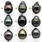 13-14mm Tahitian Pearl Drop with High Luster and Natural Color with Minor Blemishes, Loose Single Piece Undrilled, SKU # 2013TH