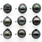 13-14mm Tahitian Pearl Drop with High Luster and Natural Color with Minor Blemishes, Loose Single Piece Undrilled, SKU # 2013TH