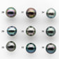 9-10mm High Quality Tahitian Pearl in Natural Color and Very Nice Luster, Single Piece Loose Undrilled for Making Jewelry SKU # 2051TH