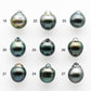 10-11mm Tahitian Pearl Drop with High Luster and Natural Color with Minor Blemishes, Loose Single Piece Undrilled, SKU # 2058TH