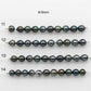 8-10mm Tahitian Pearl in Short Strand with All Natural Color with High Luster for Jewelry Making, SKU# 2061TH