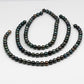 10-11mm Round Tahitian Pearl in Full Strand with Natural Color and High Luster, For Jewelry Making, SKU # 2062TH