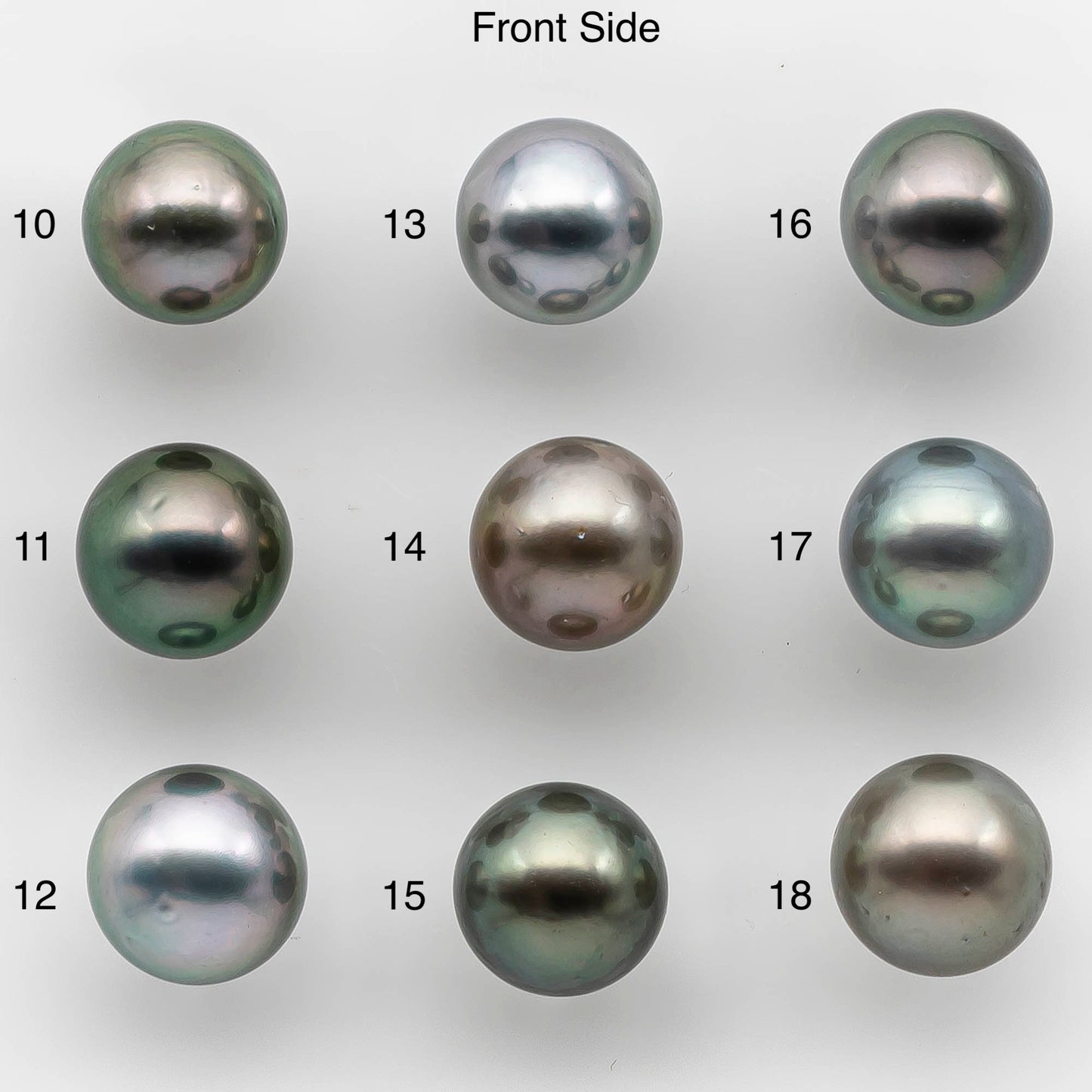 10-11mm High Quality Tahitian Pearl in Natural Color and Very Nice Luster, Single Piece Loose Undrilled for Making Jewelry SKU # 2144TH