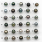 10-11mm Colorful Tahitian Pearl Single Piece Drop in Natural Color and High Luster with Minor Blemishes, Loose Undrilled, SKU # 2174TH