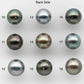 10-11mm High Quality Tahitian Pearl in Natural Color and Very Nice Luster, Single Piece Loose Undrilled for Making Jewelry SKU # 2144TH