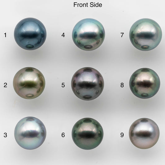 10-11mm High Quality Tahitian Pearl in Natural Color and Very Nice Luster, Single Piece Loose Undrilled for Making Jewelry SKU # 2144TH