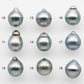 10-11mm High Quality Tahitian Pearl Drop in Natural Color and Very Nice Luster, Single Piece Loose Undrilled, SKU # 2153TH