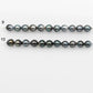 8-9mm Tahitian Pearl in Short Strand with All Natural Color with High Luster for Jewelry Making, SKU# 2177TH