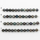 8-9mm Tahitian Pearl in Short Strand with All Natural Color with High Luster for Jewelry Making, SKU# 2180TH