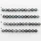 8-9mm Tahitian Pearl in Short Strand with All Natural Color with High Luster for Jewelry Making, SKU# 2178TH