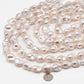 14-16mm Baroque Pearl in White-Color Freshwater Pearl Beads with Nice Luster, Full Strand, SKU# 2210BA