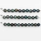 9-10mm Tahitian Pearl in Short Strand with All Natural Color with High Luster for Jewelry Making, SKU#2188TH