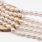 11-13mm Baroque Pearl in White-Color Freshwater Pearl Beads, Small Size with Nice Luster, Full Strand, SKU# 2209BA