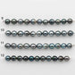 8-9mm Tahitian Pearl in Short Strand with All Natural Color with High Luster for Jewelry Making, SKU# 2233TH