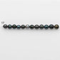 8-9mm Tahitian Pearl in Short Strand with All Natural Color with High Luster for Jewelry Making, SKU# 2236TH