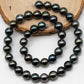 9-10mm Tahitian Pearl in Full Strand with All Natural Color with High Luster for Jewelry Making, SKU# 2245TH