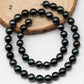 8-9mm Tahitian Pearl in Full Strand with All Natural Color with High Luster for Jewelry Making, SKU# 2248TH