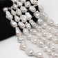 Large Baroque Pearls, Fireball Pearl in White with Gorgeous Luster, 14x18mm to 16x24mm, Full Strand, SKU# 2256BA