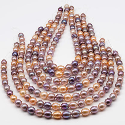 10-12mm Edison Pearl Strand with Amazing High Luster and All Natural Colors, SKU # 2493ED