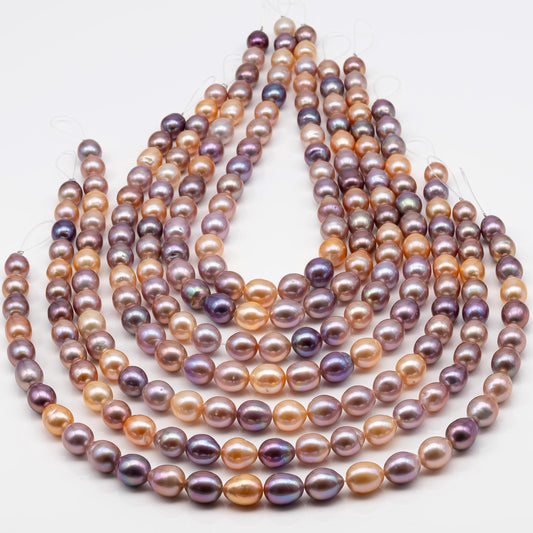 10-12mm Edison Pearl Strand with Amazing High Luster and All Natural Colors, SKU # 2493ED