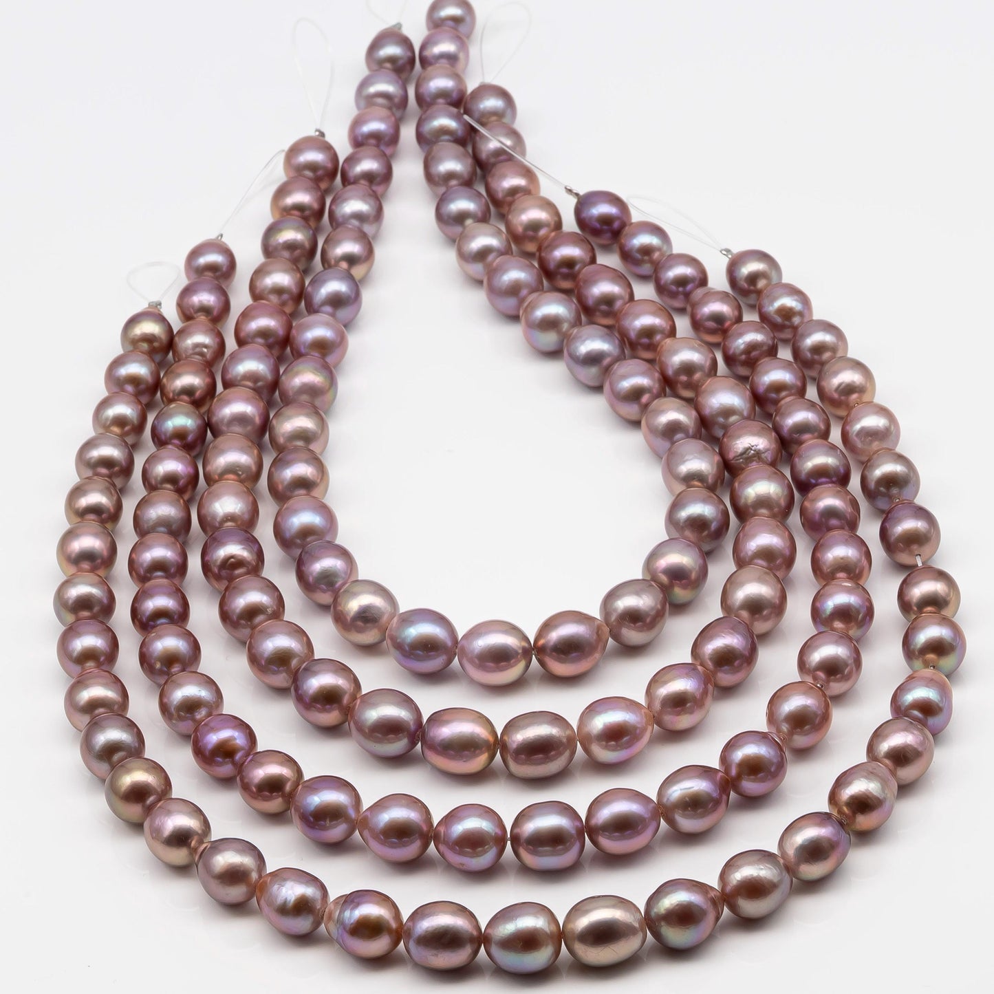 10-12mm Edison Pearl Strand with Amazing High Luster and All Natural Colors, SKU # 2495ED