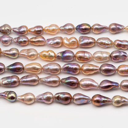 10-12mm Edison Pearl Strand with Amazing High Luster and All Natural Colors, SKU # 2499ED