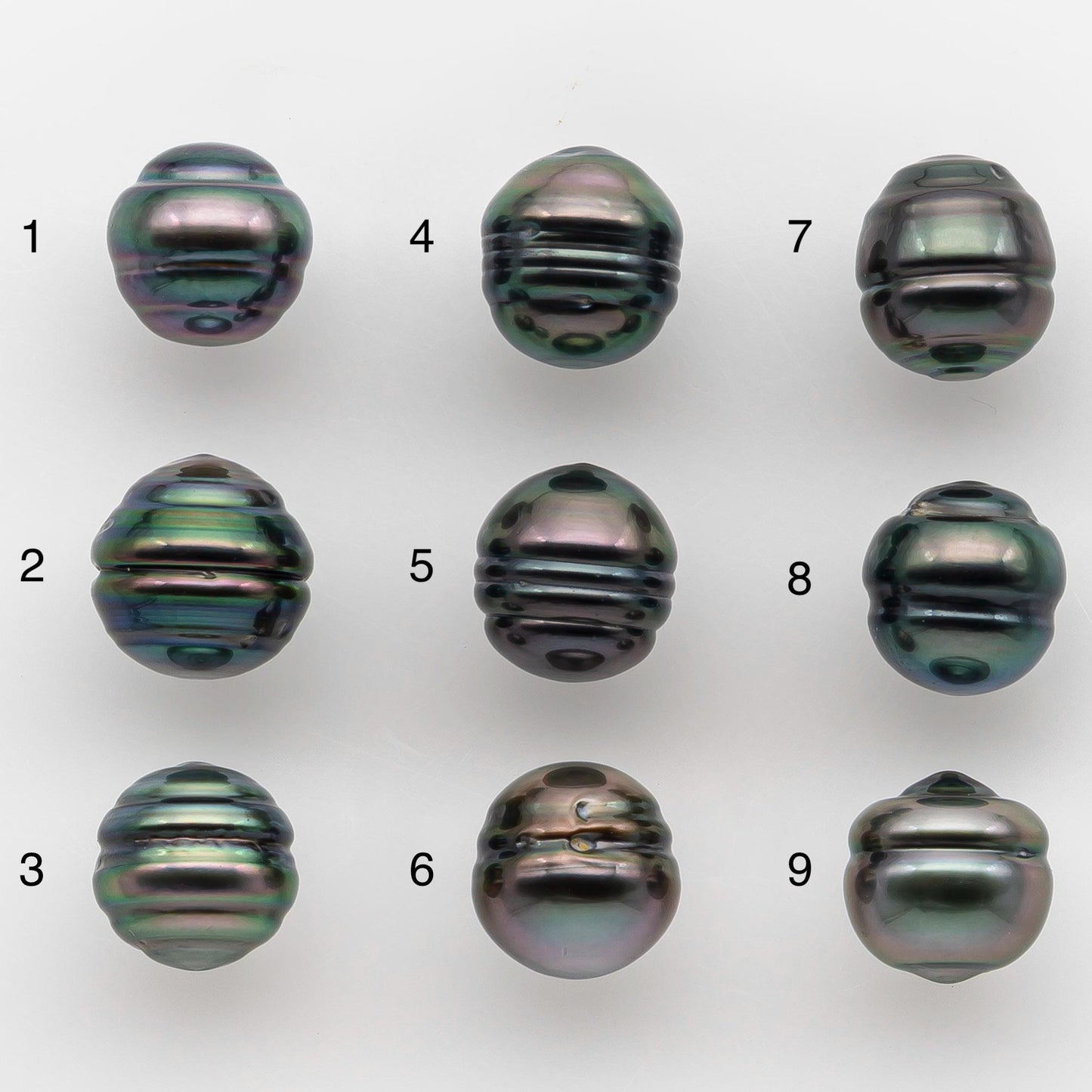 9-10mm Tahitian Pearl with High Luster and Natural Color, One Piece Undrilled for Making Jewelry, SKU # 2503TH