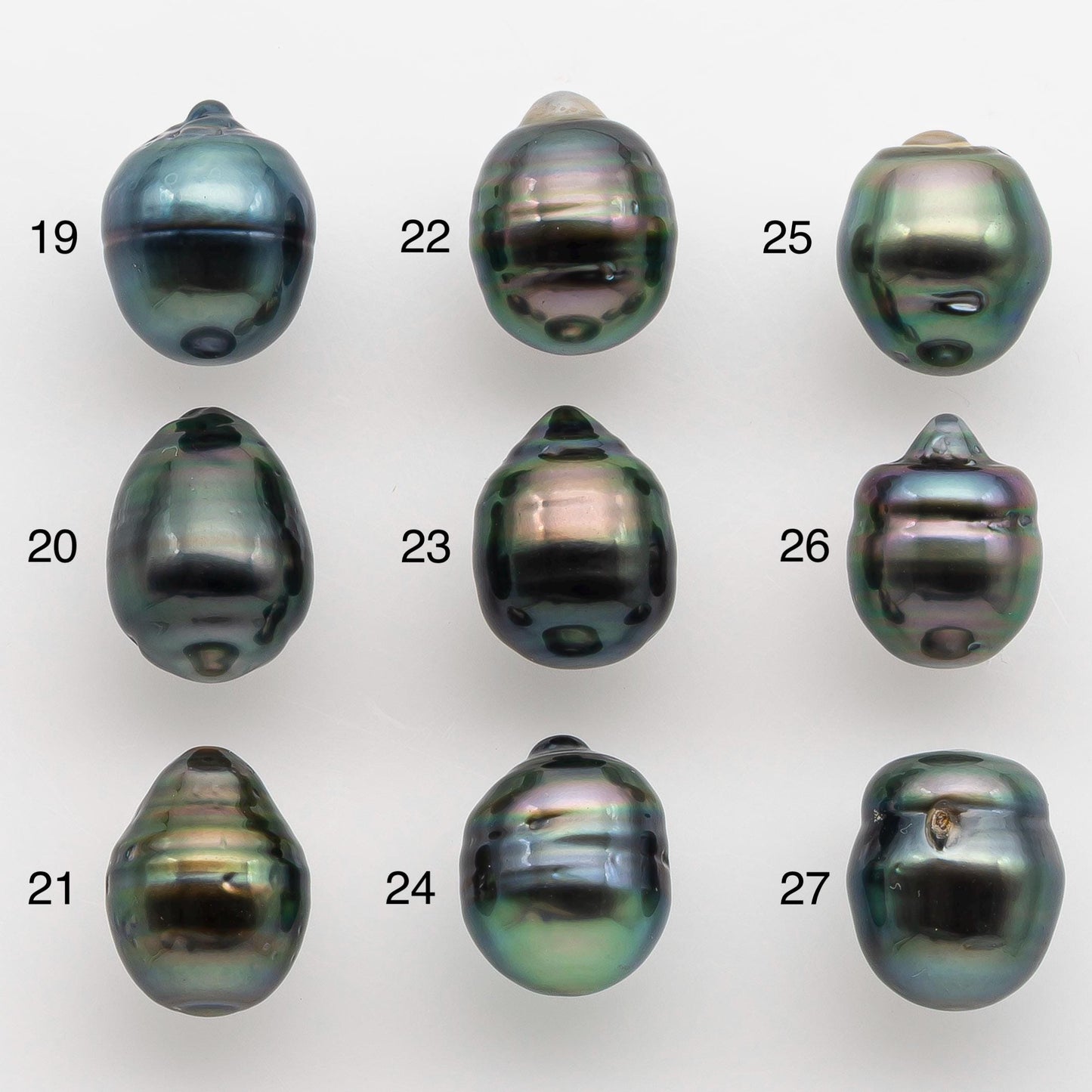 9-10mm Tahitian Pearl with High Luster and Natural Color, One Piece Undrilled for Making Jewelry, SKU # 2506TH