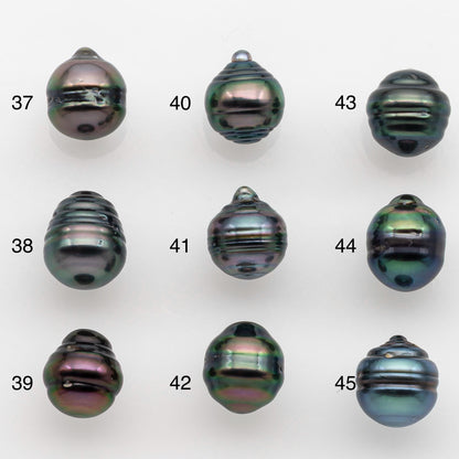 8-9mm Tahitian Pearl with High Luster and Natural Color, One Piece Undrilled for Making Jewelry, SKU # 2511TH