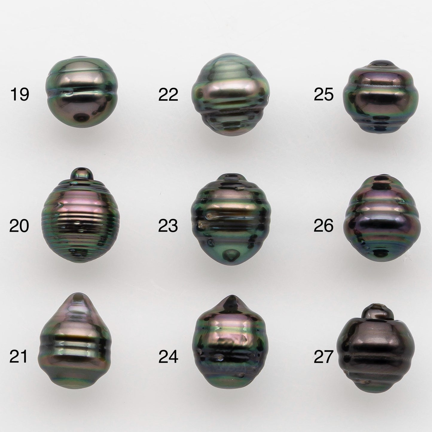 8-9mm Tahitian Pearl with High Luster and Natural Color, One Piece Undrilled for Making Jewelry, SKU # 2511TH