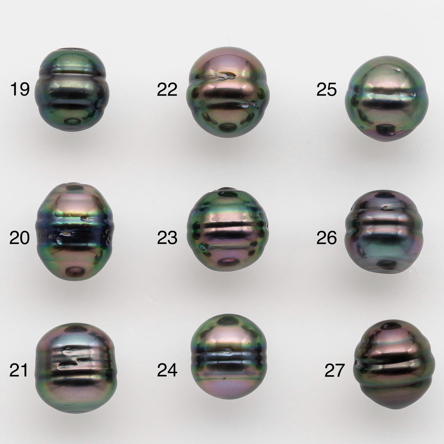 8-9mm Tahitian Pearl with High Luster and Natural Color, One Piece Undrilled for Making Jewelry, SKU # 2512TH